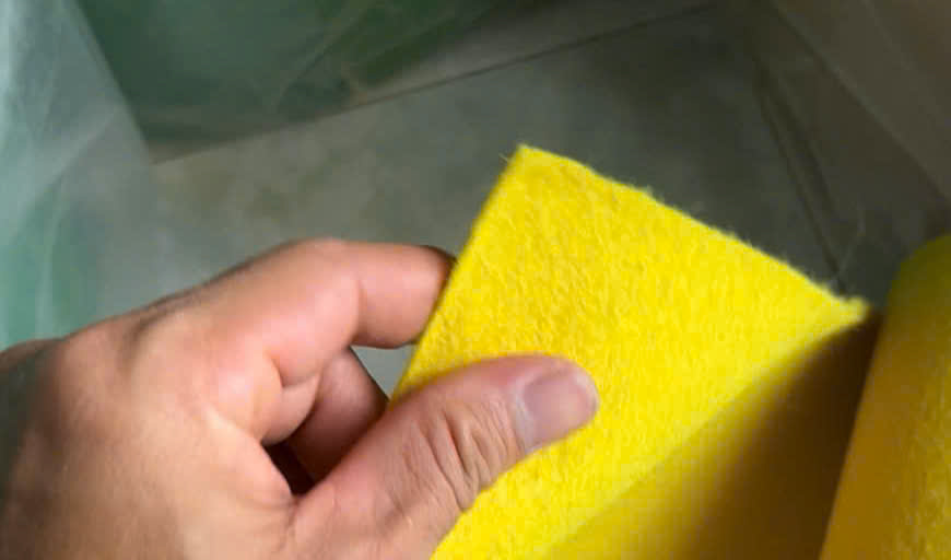 Thảm nỉ màu vàng giá rẻ