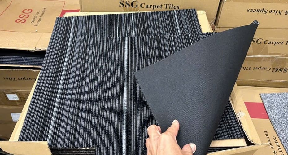 Thảm trải sàn 500X500 cao cấp, thảm tấm 50x50 bền đẹp, dễ thi công, phù hợp nhà ở – văn phòng.